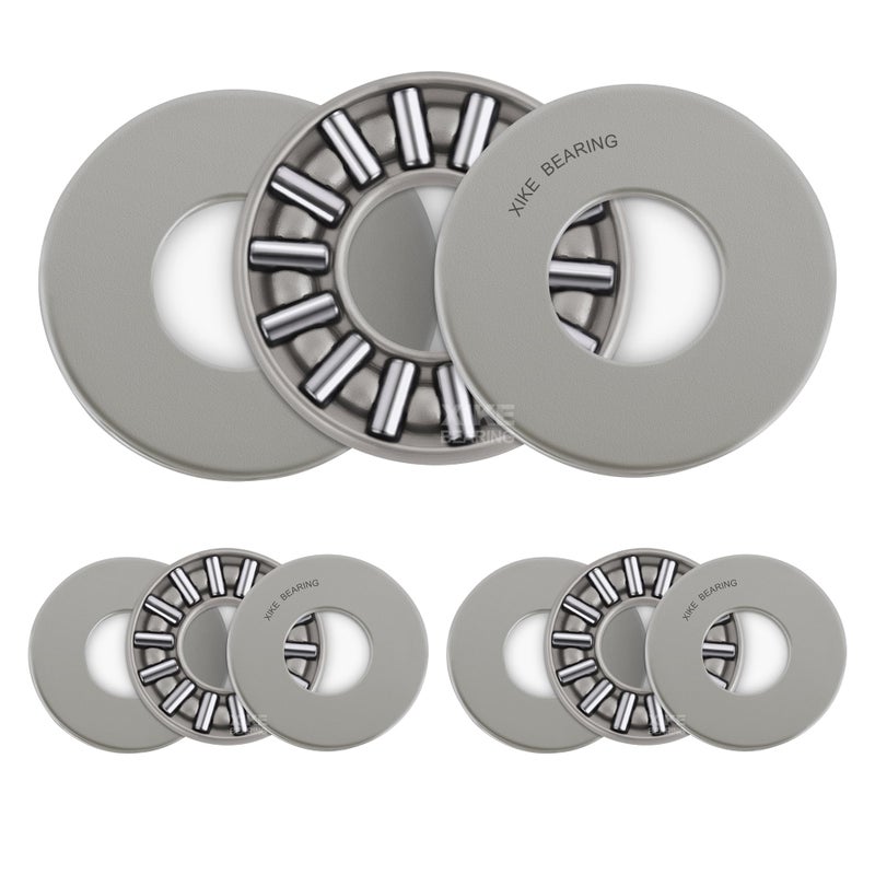 XIKE TC512 Thrust Needle Roller Bearings with Washers 5/16"" Bore 3/4"" OD 5/64"" Width 3pcs - Image 4